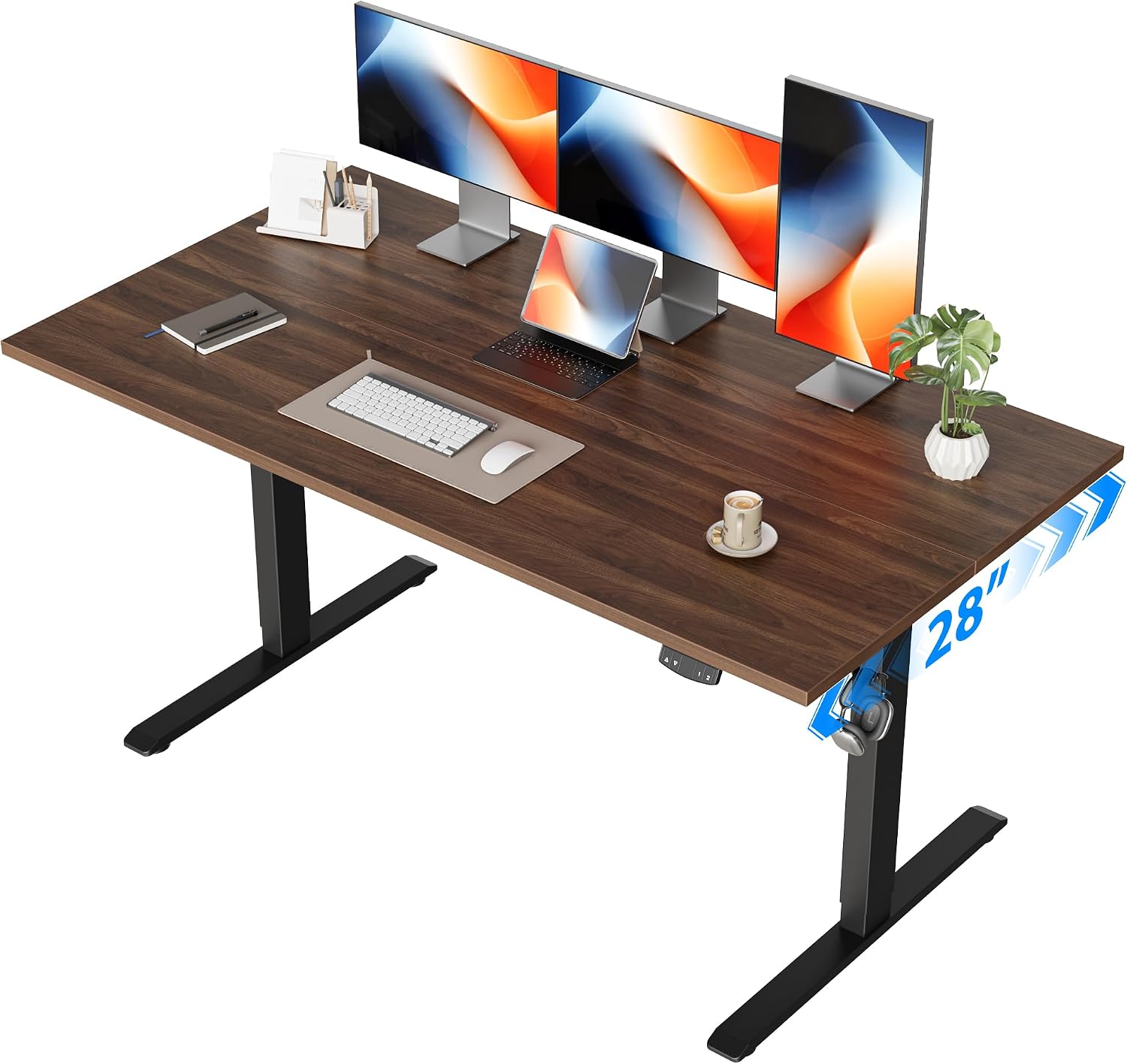 Home Office Work Table - Электрический регулируемый по высоте стол (55