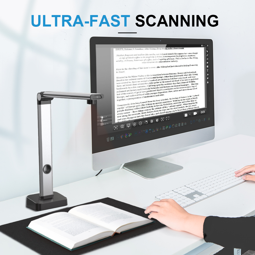Document Scanner Portable - JOYUSING L14 14-мегапиксельный HD-сканер книг и