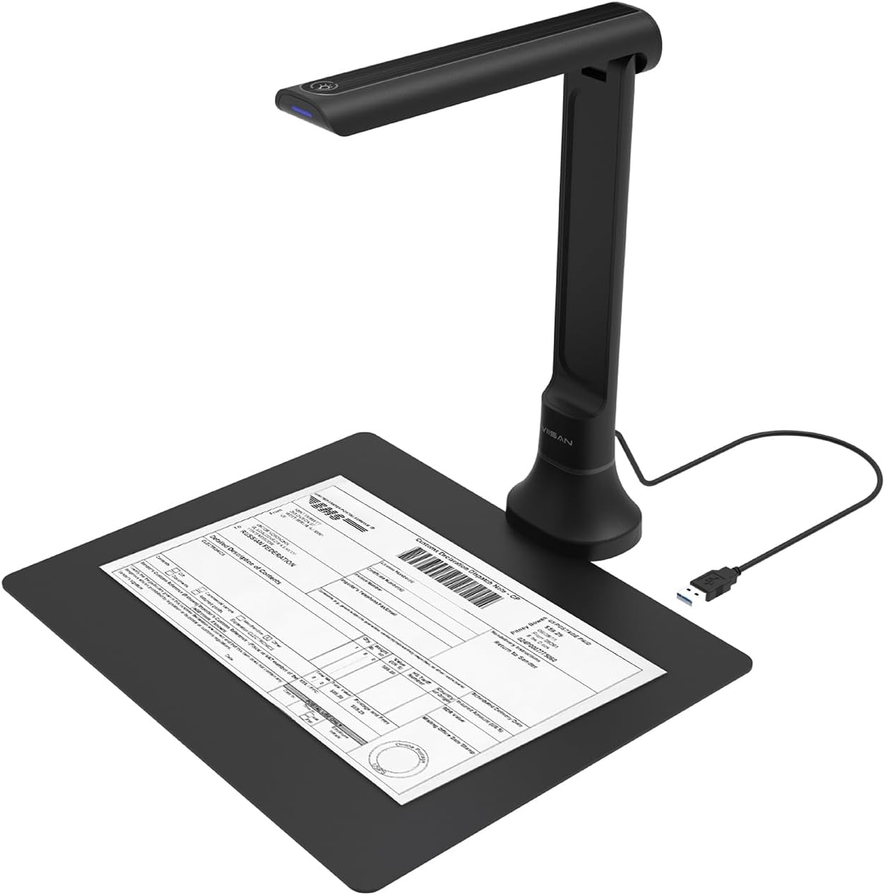 Document Scanner Portable - Документ-камера VIISAN DB8401 16 МП для
