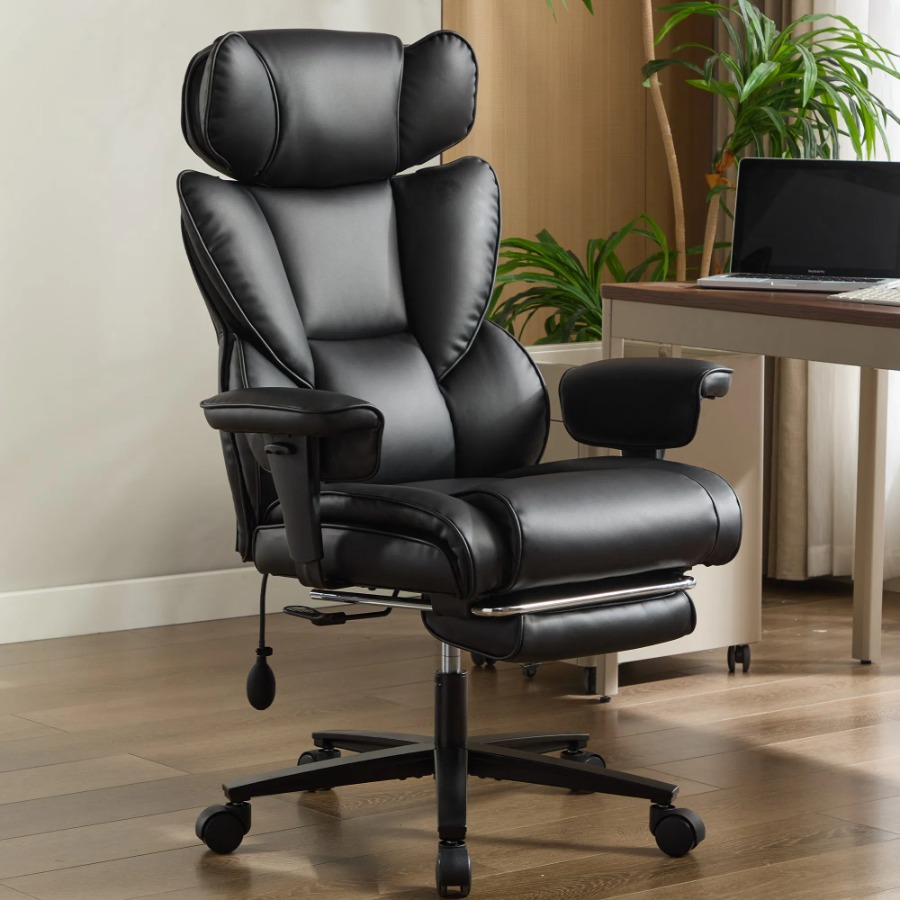 Ergonomic Office Chair - Офисное кресло с подставкой для ног