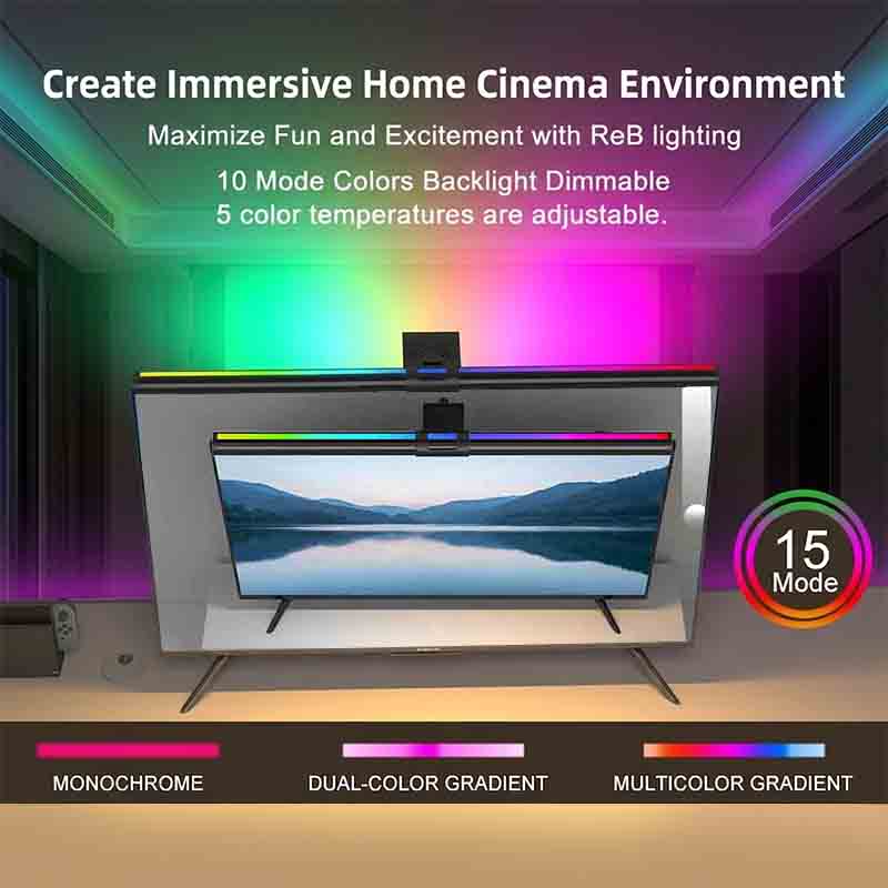 Светодиодная RGB-лампа для мон – обзор и цена Home Office Work Table