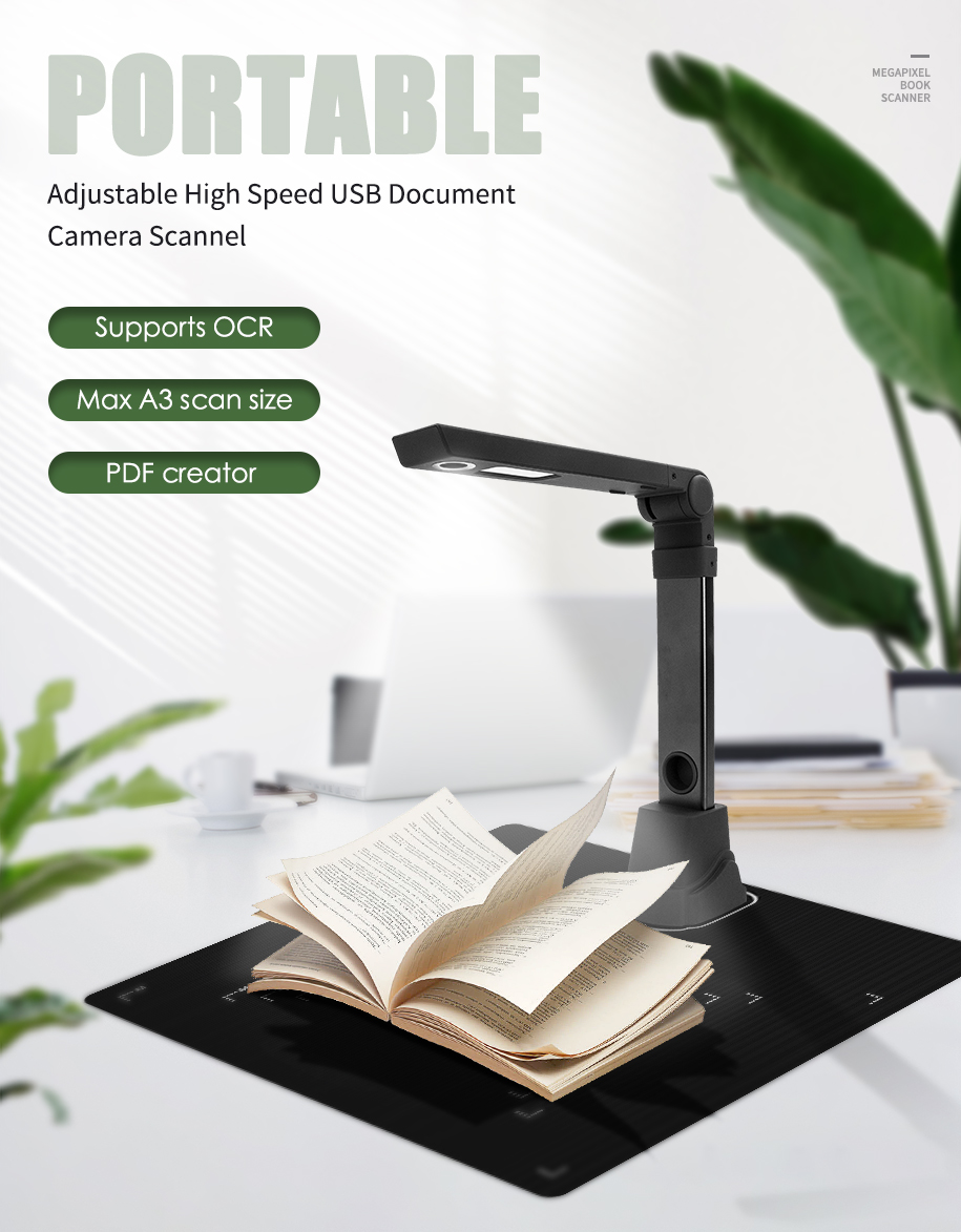 Высокоскоростной автоматически – обзор и цена Document Scanner Portable