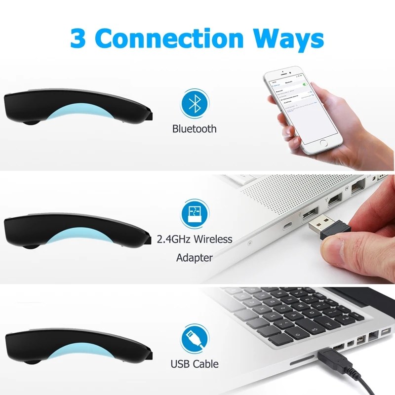 2D сканер штрих-кода Bluetooth – обзор и цена Document Scanner Portable