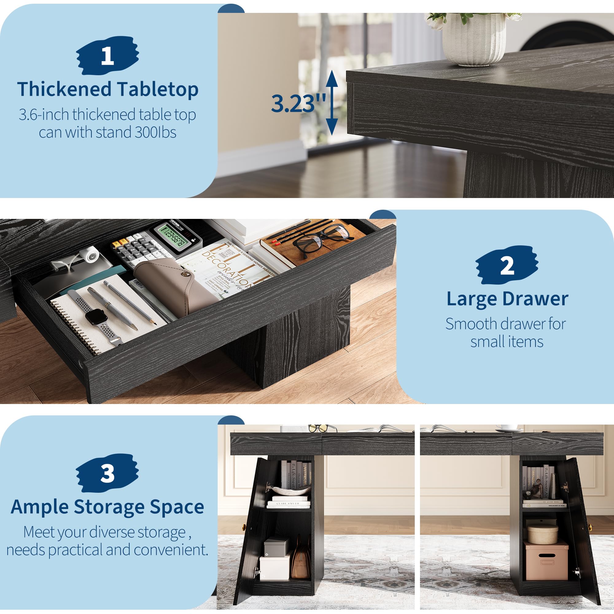 Компьютерный стол размером 55  – обзор и цена Home Office Work Table