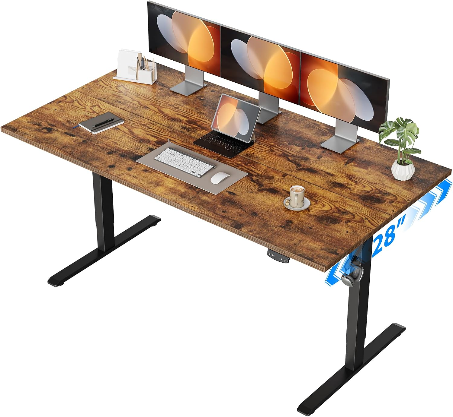 Электрический регулируемый по  – обзор и цена Home Office Work Table