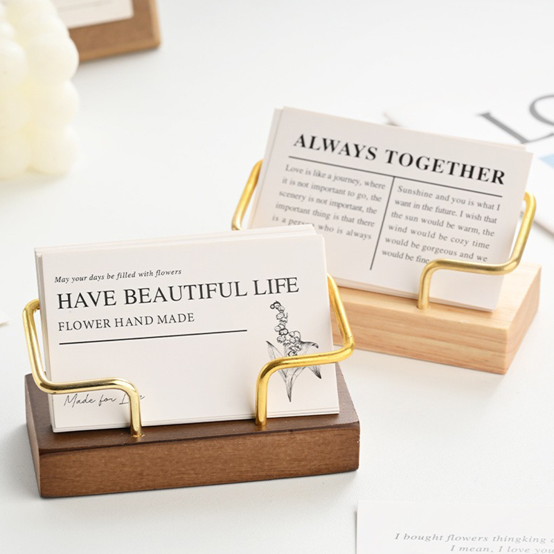 Деревянная подставка для визит – обзор и цена Document Holder Stand