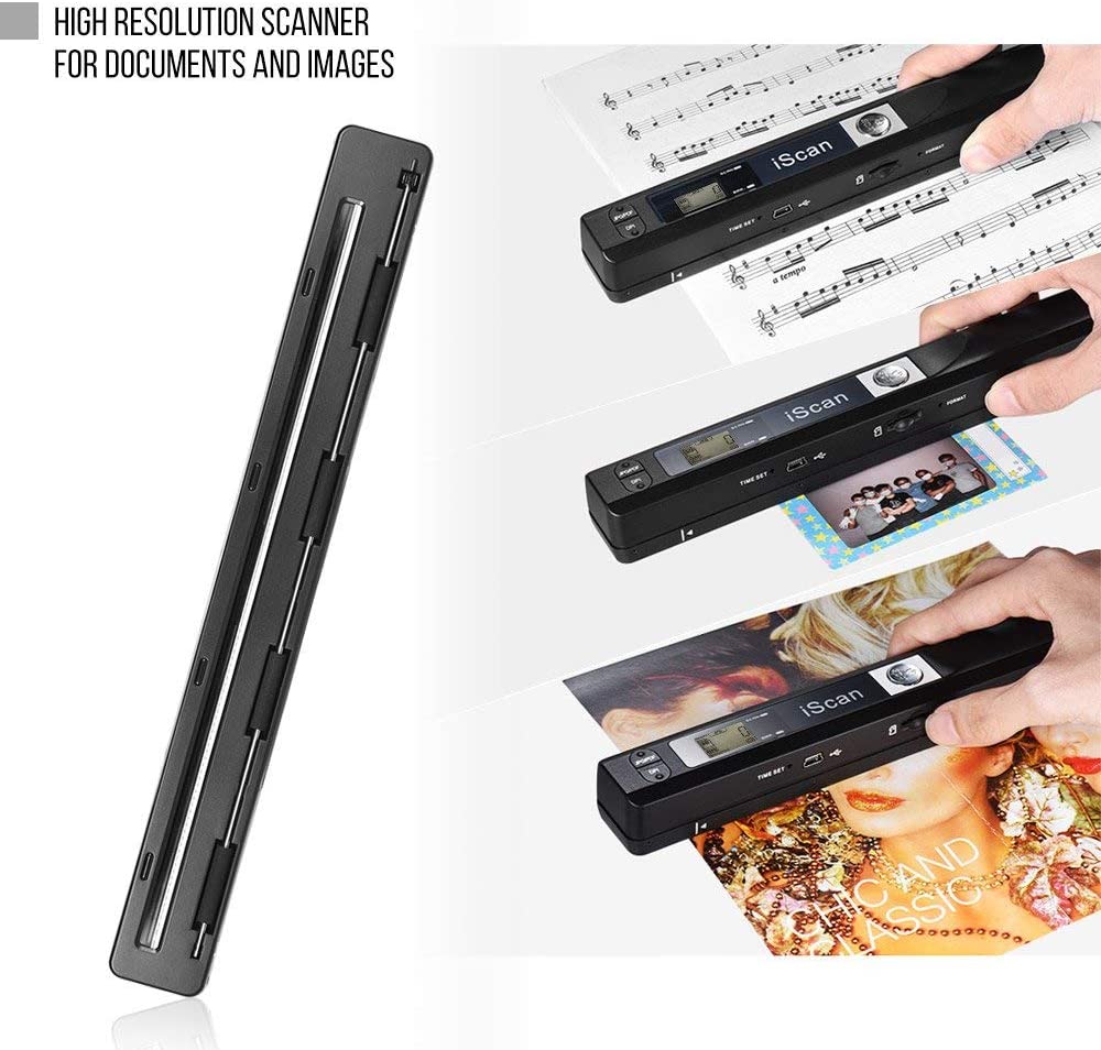 IScan ручной сканер A4 для док – обзор и цена Document Scanner Portable