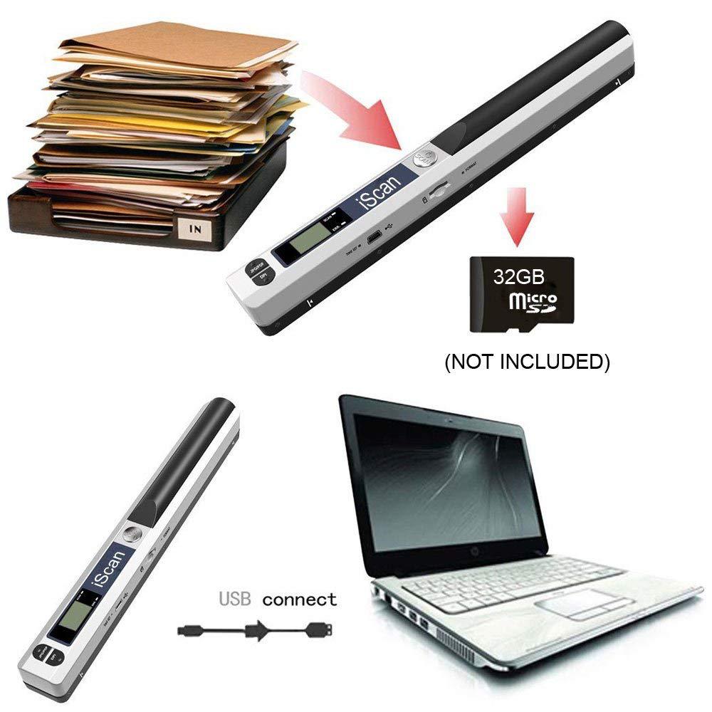 IScan ручной сканер A4 для док – обзор и цена Document Scanner Portable