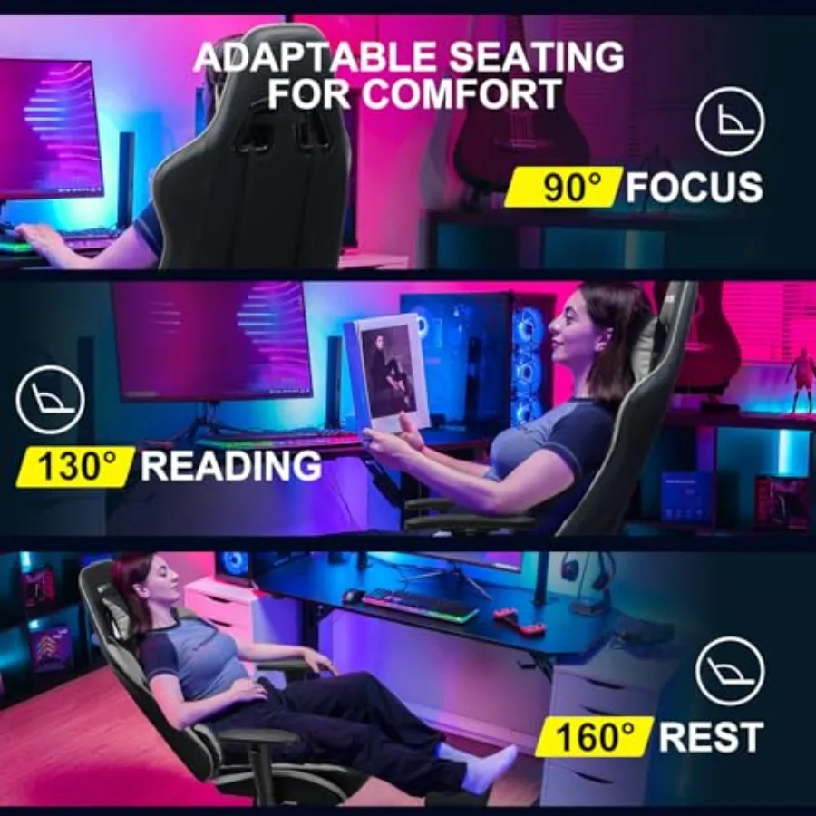 Игровое кресло с подставкой дл – обзор и цена Ergonomic Office Chair