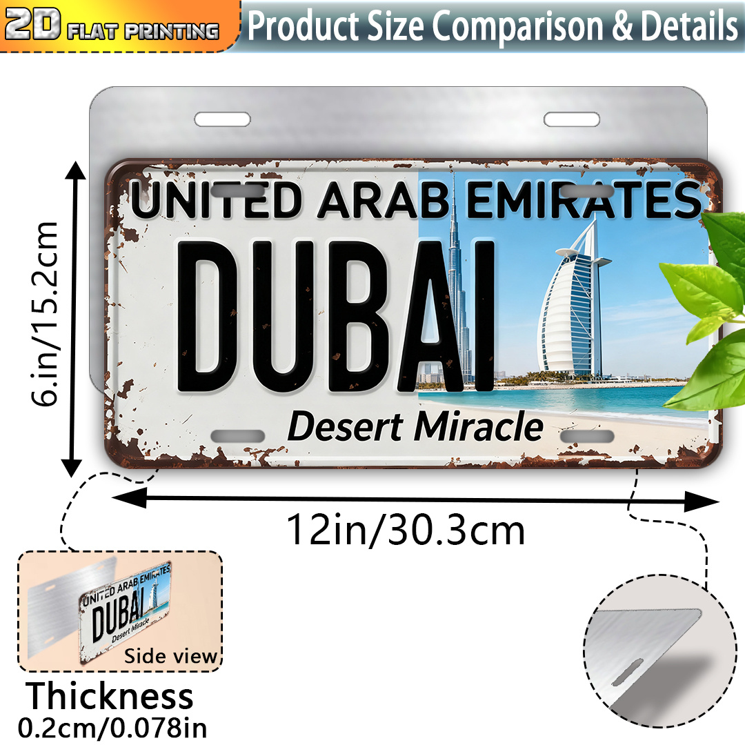 2D Flat, 1 шт. Винтажная метал – обзор и цена Home Office Dubai