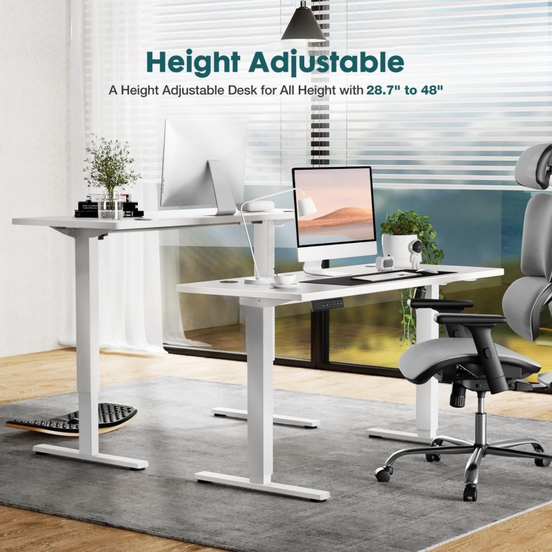 Электрический регулируемый по  – обзор и цена Home Office Work Table