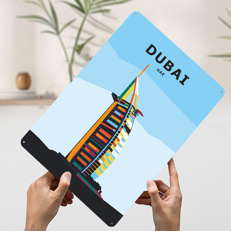 Металлическая винтажная таблич – обзор и цена Home Office Dubai