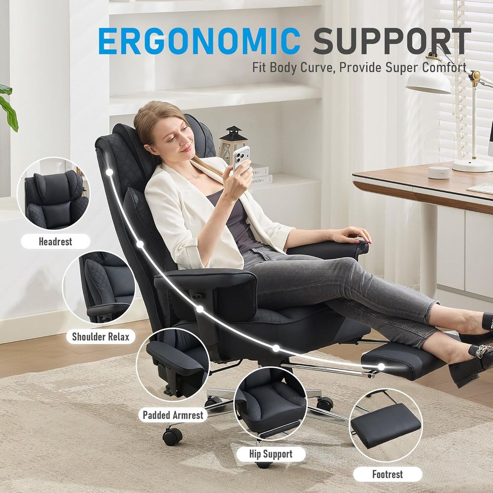 Большое и высокое офисное крес – обзор и цена Ergonomic Office Chair