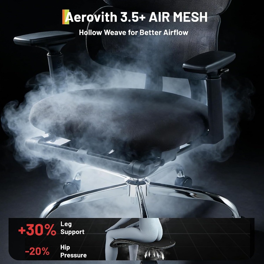 Эргономичное сетчатое игровое  – обзор и цена Ergonomic Office Chair