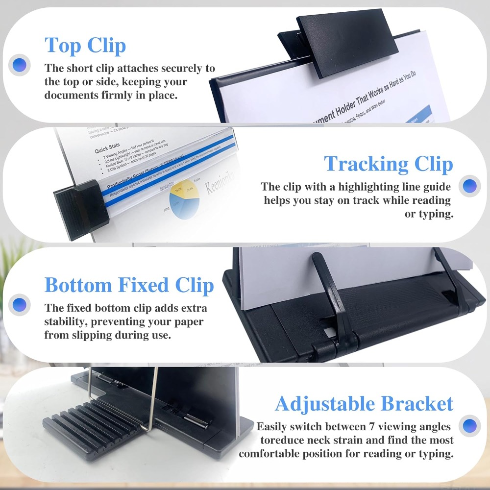 Регулируемая подставка для док – обзор и цена Document Holder Stand